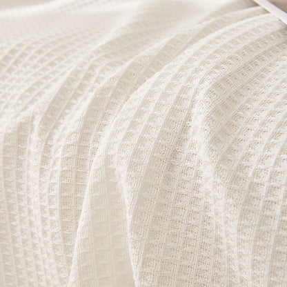 180*340CM White Premium Polyester Sofa Throw Blanket