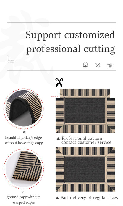Front Door Mats 50x80cm Brown