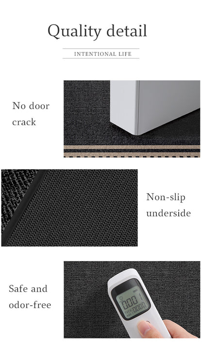 Front Door Mats 50x80cm Brown