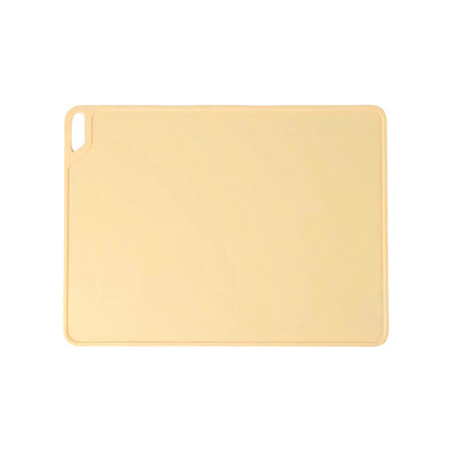 2 Pcs Yellow Safe & Durable Silicone Placemat - Heat Resistant, Spill-Proof Table Protector for Kids & Adults(30*40CM)