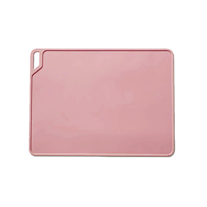 2 Pcs Pink Safe & Durable Silicone Placemat - Heat Resistant, Spill-Proof Table Protector for Kids & Adults(30*40CM)