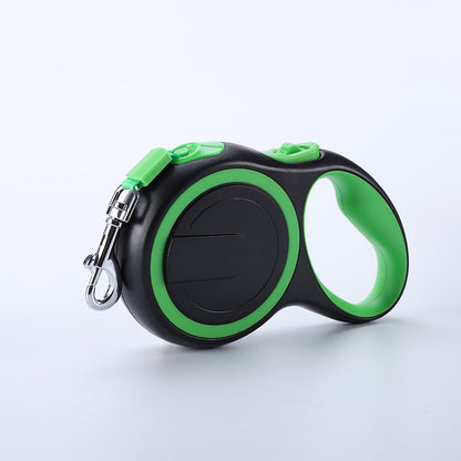 Dark Green 5M Pet Leash Retractable - Tangle-Free, Extendable Pet Leash for Walking