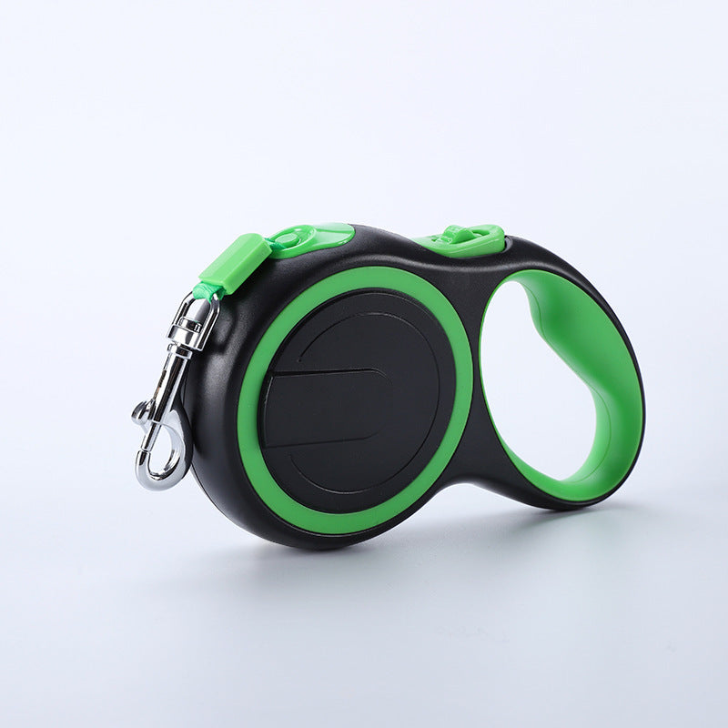 Dark Green 3M Pet Leash Retractable - Tangle-Free, Extendable Pet Leash for Walking