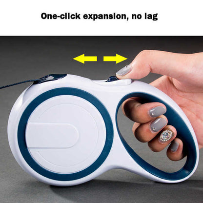 Dark Green 3M Pet Leash Retractable - Tangle-Free, Extendable Pet Leash for Walking