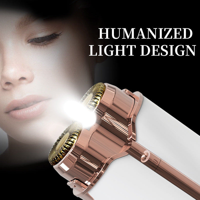 Mini Facial & Body Hair Remover - Rechargeable Lady Shaver Rose Gold