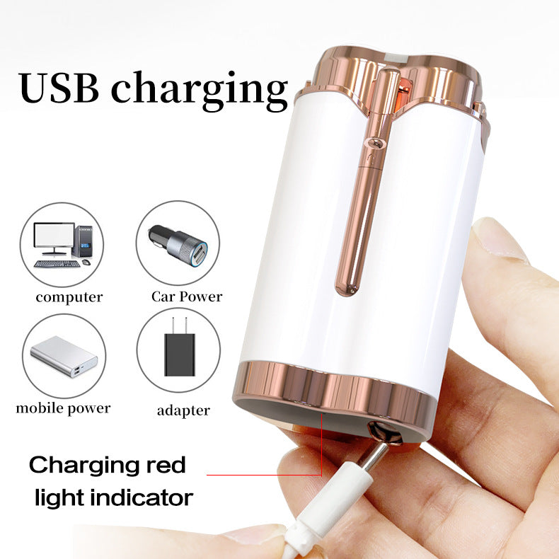 Mini Facial & Body Hair Remover - Rechargeable Lady Shaver Rose Gold