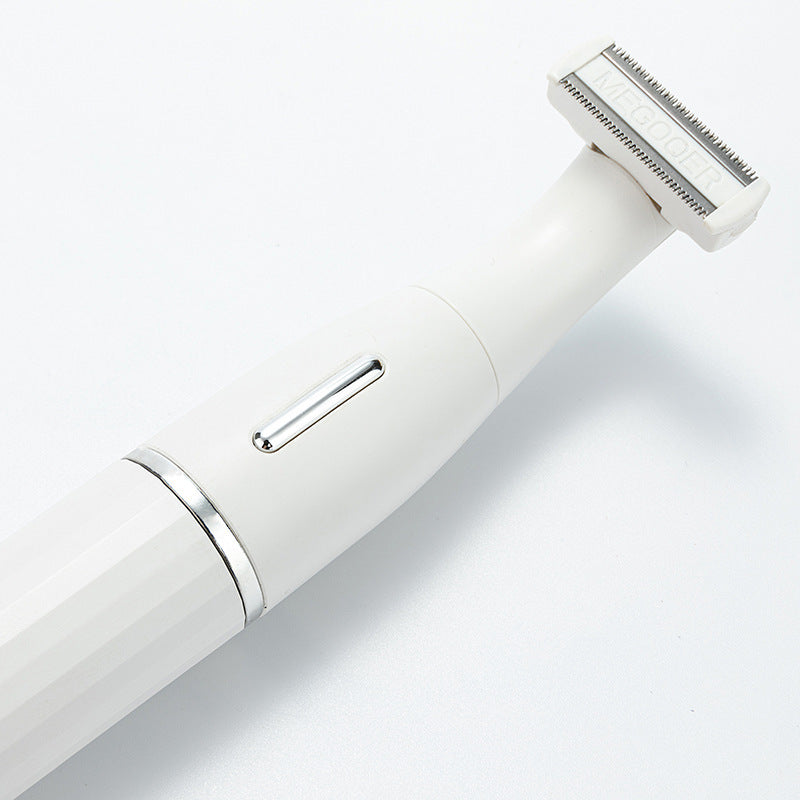 All-in-One Ladies' Trimmer Kit - Body, Face, Eyebrow & Nose Hair Removal white