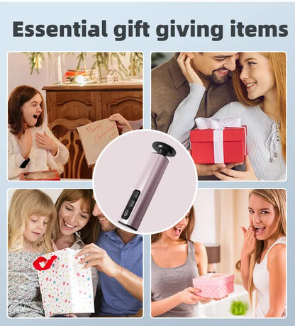 Rose Glod Rechargeable Electric Foot File with 9 Speed Settings - Callus Remover for Smooth Feet