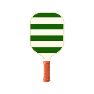 Style 2 White And Green T700 Carbon Fiber & Fiberglass Pickleball Paddle - Lightweight 220g with Anti-Slip TPU Grip for Training & Competition