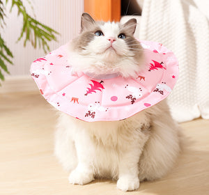 2 Pcs Size L Pink Comfortable Pet Recovery Collar | Waterproof Anti - Lick Collar for Cats & Dogs - Factory Direct Shop