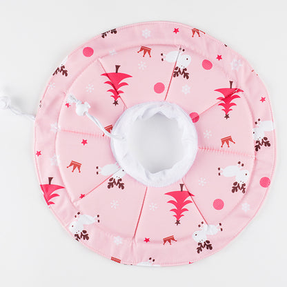 2 Pcs Size L Pink Comfortable Pet Recovery Collar | Waterproof Anti - Lick Collar for Cats & Dogs - Factory Direct Shop