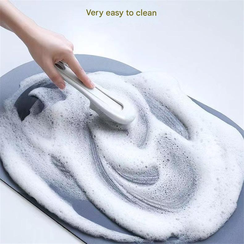 Style 2 Pink And Yellow Absorbent Diatomaceous Earth Pet Feeding Mat - Non - Slip & Quick Dry Placemat (50x80cm) - Factory Direct Shop