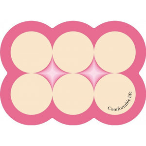 Style 4 Pink And Beige Absorbent Diatomaceous Earth Pet Feeding Mat - Non - Slip & Quick Dry Placemat (50x80cm) - Factory Direct Shop