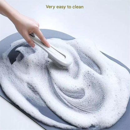 Style 6 Beige And Pink Tulip Pattern Absorbent Diatomaceous Earth Pet Feeding Mat - Non - Slip & Quick Dry Placemat (50x80cm) - Factory Direct Shop
