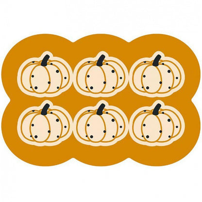 Style 8 Yellow Pumpkin Pattern Absorbent Diatomaceous Earth Pet Feeding Mat - Non - Slip & Quick Dry Placemat (50x80cm) - Factory Direct Shop