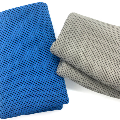 Purple 4-Piece Portable Cooling Towel Set - Quick-Dry Ice-Cool Towel for Sports, Travel, and Heat Relief