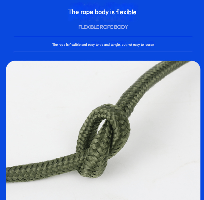 Camping Clothesline 10m - 8mm 4x Pack - White - Factory Direct Shop