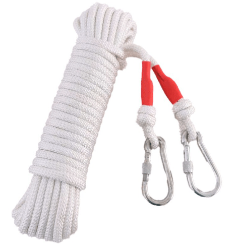 Camping Clothesline 10m - 8mm 4x Pack - White - Factory Direct Shop