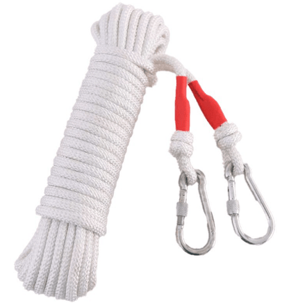 Camping Clothesline 10m - 8mm 4x Pack - White - Factory Direct Shop