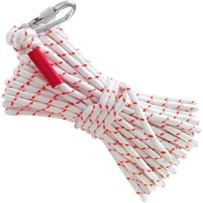 Camping Clothesline 10m - 8mm 4x Pack - Red White - Factory Direct Shop
