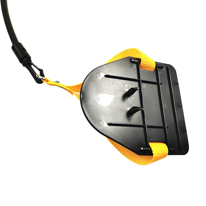 Green Flippers [Training Stroke] [40lbs] Swim Resistance Band Trainer - Dry-Land Arm Strength & Stroke Exercise Cords