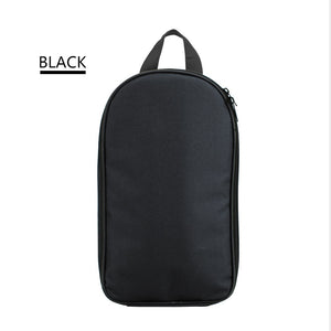 Portable Kitchen Utensil Storage Bag - Lightweight Organizer for Camping and Outdoor Cooking, Black