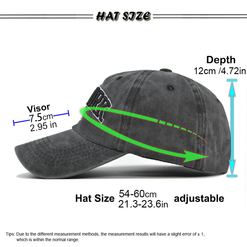 Vintage New York Est. 1625" Washed Cotton Baseball Cap - Adjustable & Unisex(Coffee)"