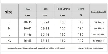 Red Reflective Mesh Dog Harness and Leash Set - Adjustable No-Pull Vest - M