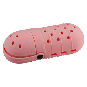 2 - pcs Pink Cute Clog-Shaped Pen Holder for Desk Organization