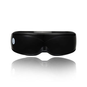 Black Touch-Control Rechargeable Heated  Eye Massager for Daily Use