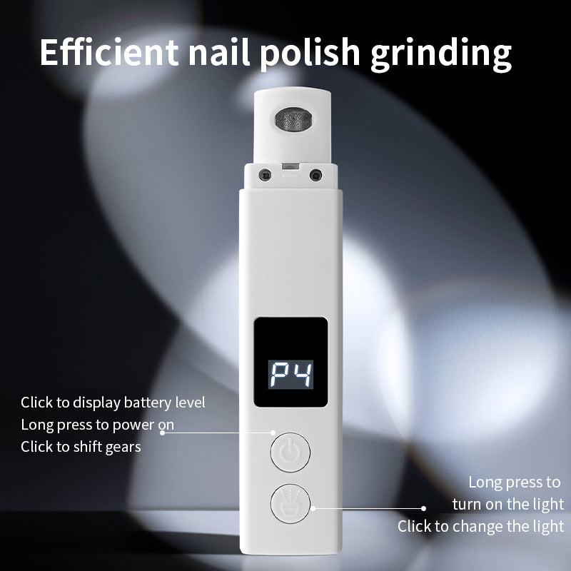 White Professional Pet Nail Grinder Kit - LCD, LED, Laser, for Dogs & Cats - Factory Direct Shop