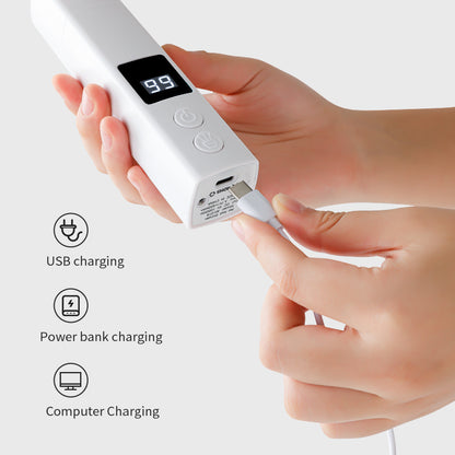 Black Professional Pet Nail Grinder Kit - LCD, LED, Laser, for Dogs & Cats - Factory Direct Shop