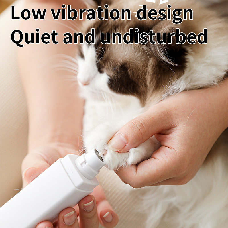 Black Professional Pet Nail Grinder Kit - LCD, LED, Laser, for Dogs & Cats - Factory Direct Shop