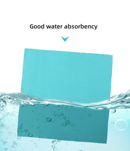 Purple Quick Dry Cooling Towel Set (2 Pack) - Microfiber Sport Towels with Silicone Cases & Carabiners