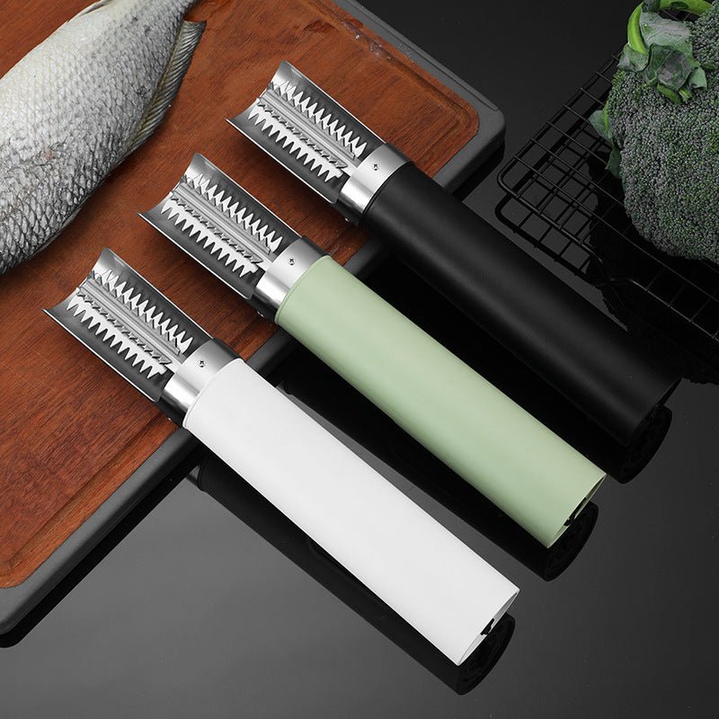 Electric Fish Scaler Rechargeable - White - Factory Direct Shop