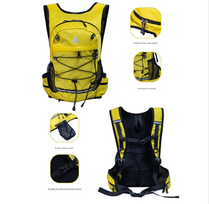 Pink Lightweight Hydration Backpack for Trail Running, Cycling, and Marathons