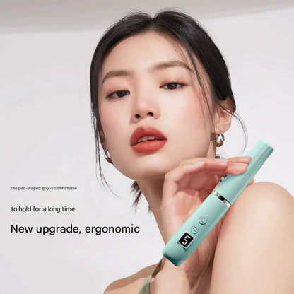 Portable Electric Nail Drill Machine Kit - 18000 RPM, 5-Speed, USB-C Rechargeable with LED Display(Green)