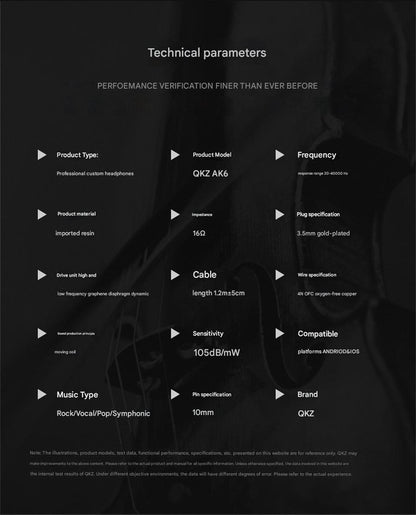 Hi-Res Audio In-Ear Monitor Earphones - Ergonomic Design, Dynamic Driver, with Mic & 3.5mm Jack(red)