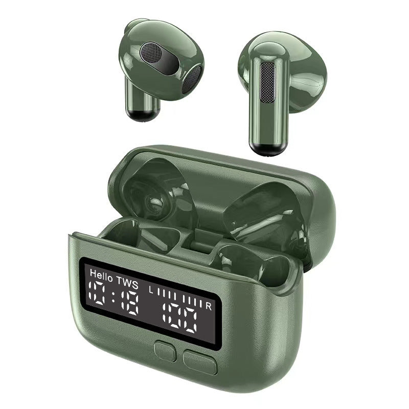 Hi-Res Audio In-Ear Monitor Earphones - Ergonomic Design, Dynamic Driver, with Mic & 3.5mm Jack(green)