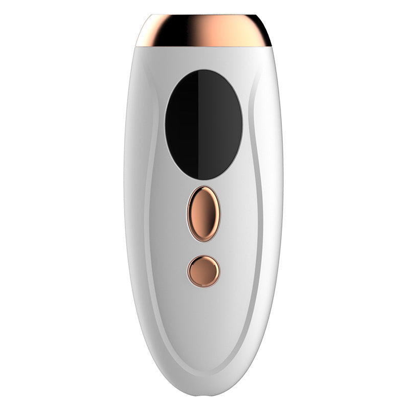 Advanced IPL Home Hair Removal System - 990K Flashes, 5 Levels, Auto/Manual Mode for Silky Skin(white)