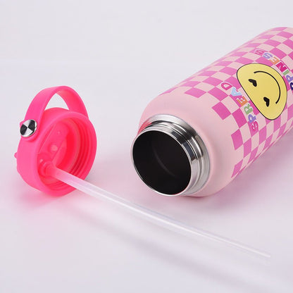 BPA Free Water Bottle Stainless Steel - 1L Pink - Factory Direct Shop