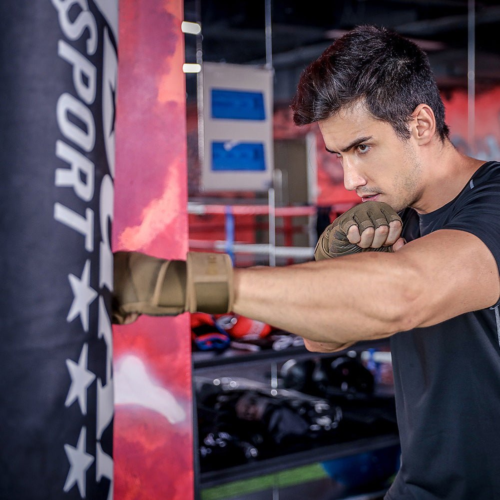 Gym Gloves - XXL - Green Anti - Slip Gel Padded Weightlifting - Factory Direct Shop