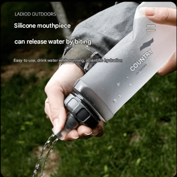 BPA Free Water Bottle TPU 350ml - Green - Factory Direct Shop