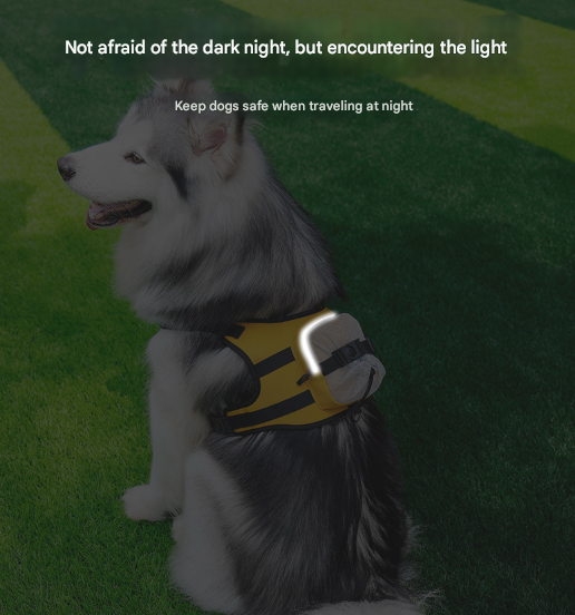 Size L Black and Pink Ultimate Dog Harness Vest with Backpack - Padded, Reflective & Adjustable for Medium to Large Breeds