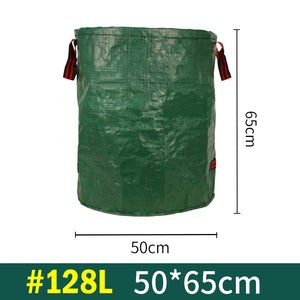 2PCS 128L(50cm*65cm) Heavy - Duty Foldable Garden Leaf Bag - Large - Capacity Horizontal Dustpan - Factory Direct Shop