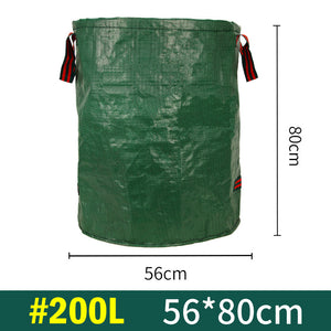 2PCS 200L(56cm*80cm) Heavy - Duty Foldable Garden Leaf Bag - Large - Capacity Horizontal Dustpan - Factory Direct Shop
