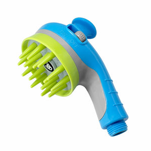 Blue Ultimate Pet Bathing Showerhead - Dog - Friendly Pressure - Boost Spray with Foamer - Factory Direct Shop