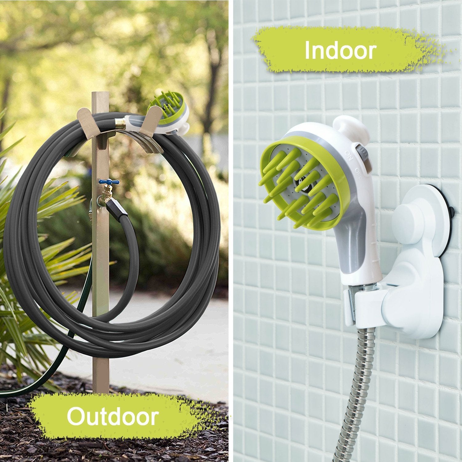 Blue Ultimate Pet Bathing Showerhead - Dog - Friendly Pressure - Boost Spray with Foamer - Factory Direct Shop