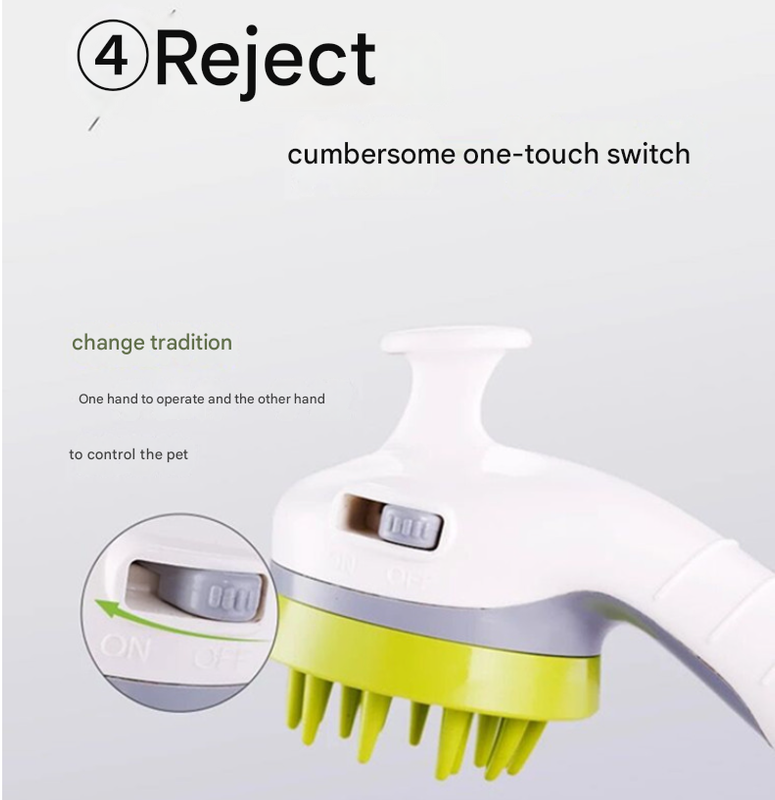 Blue Ultimate Pet Bathing Showerhead - Dog - Friendly Pressure - Boost Spray with Foamer - Factory Direct Shop