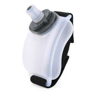 2 - Pices Transparent Color Ergonomic Wearable Hydration Flask - Hands - Free Wrist Water Bottle for Running & Sports - Factory Direct Shop